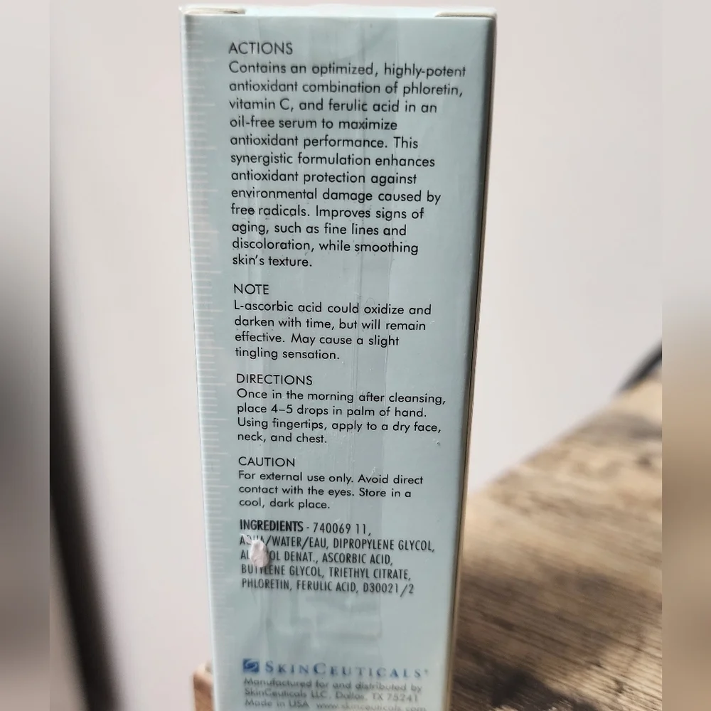 SkinCeuticals Phloretin CF Serum New Antioxidant Treatment Skincare